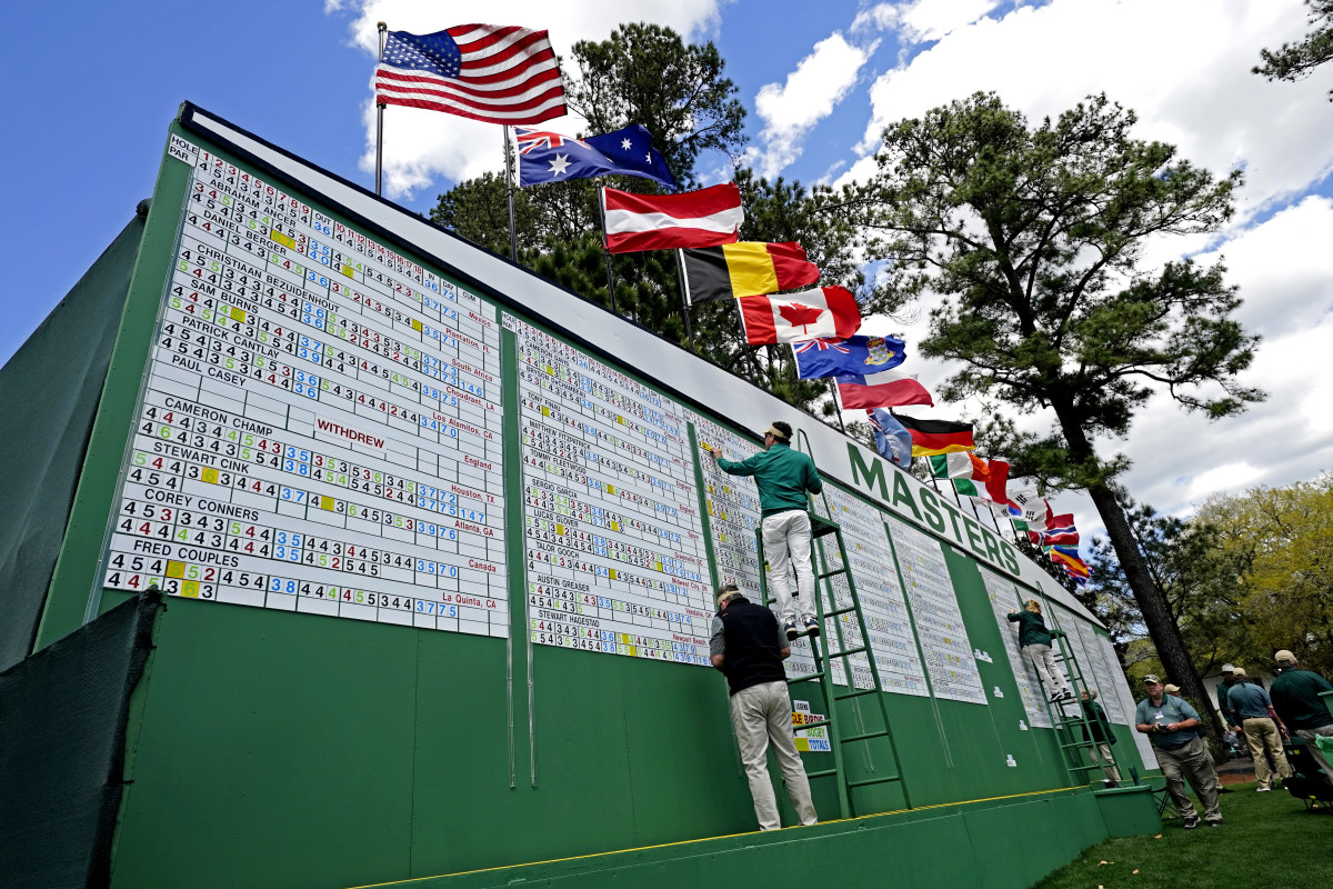 How many pars were made in the 2023 Masters? A breakdown of the scoring at Augusta National.