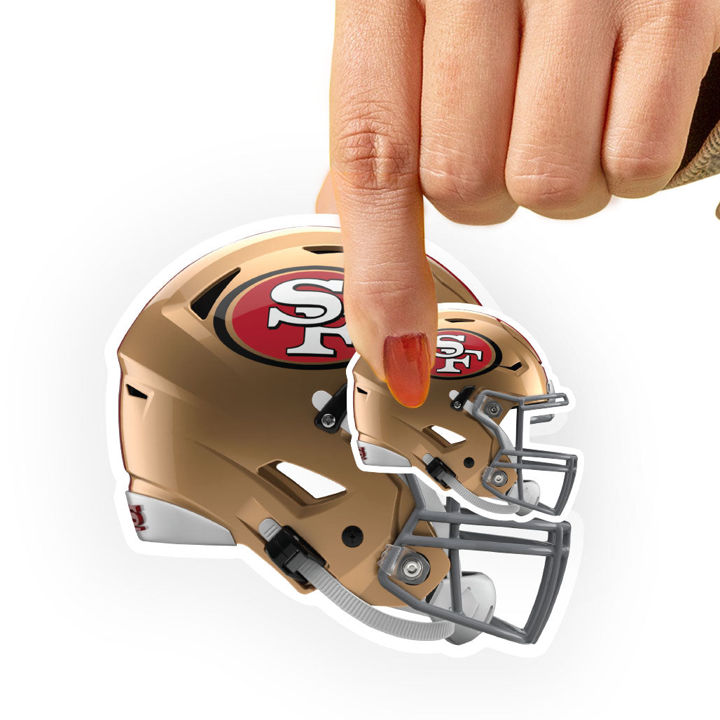 San Francisco 49ers Helmet Decals: Easy Way to Show Your Team Pride