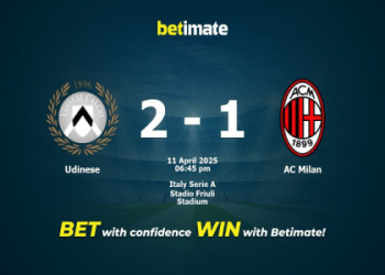 Looking for Udinese vs AC Milan prediction? Here are some expert tips for the game.